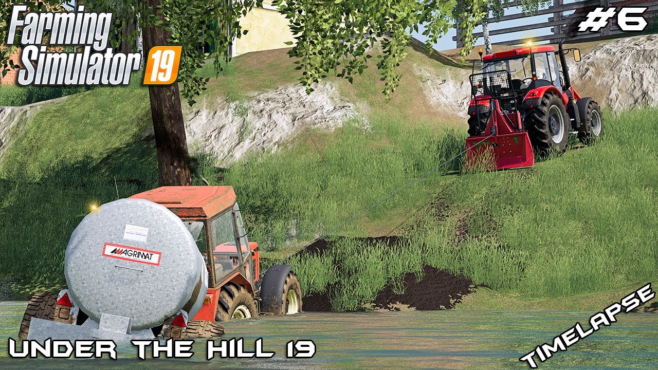 Got stuck while feeding animals | Under the Hill 19 | Farming Simulator 19 | Episode 6 Got stuck while feeding animals | Under the Hill 19 | Farming Simulator 19 | Episode 6