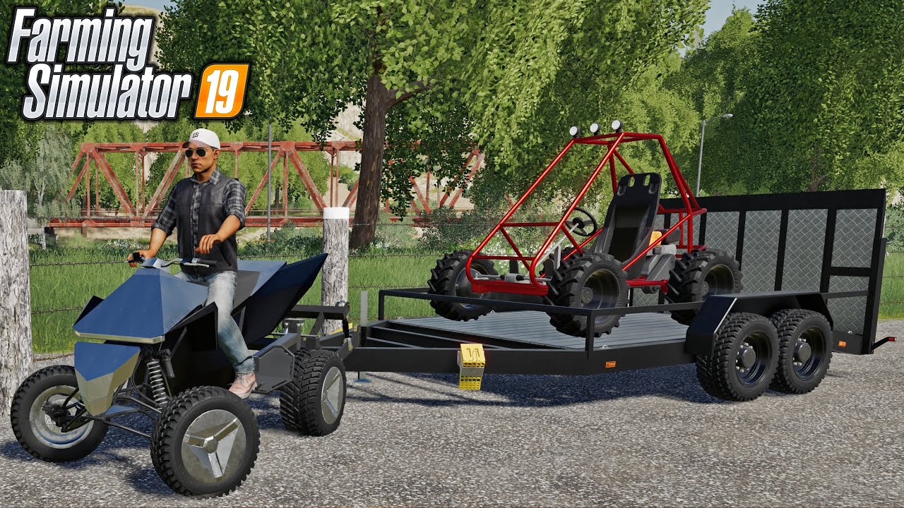 New Mods! Cyberquad, Buggy Cart, & More! (14 Mods) | Farming Simulator 19