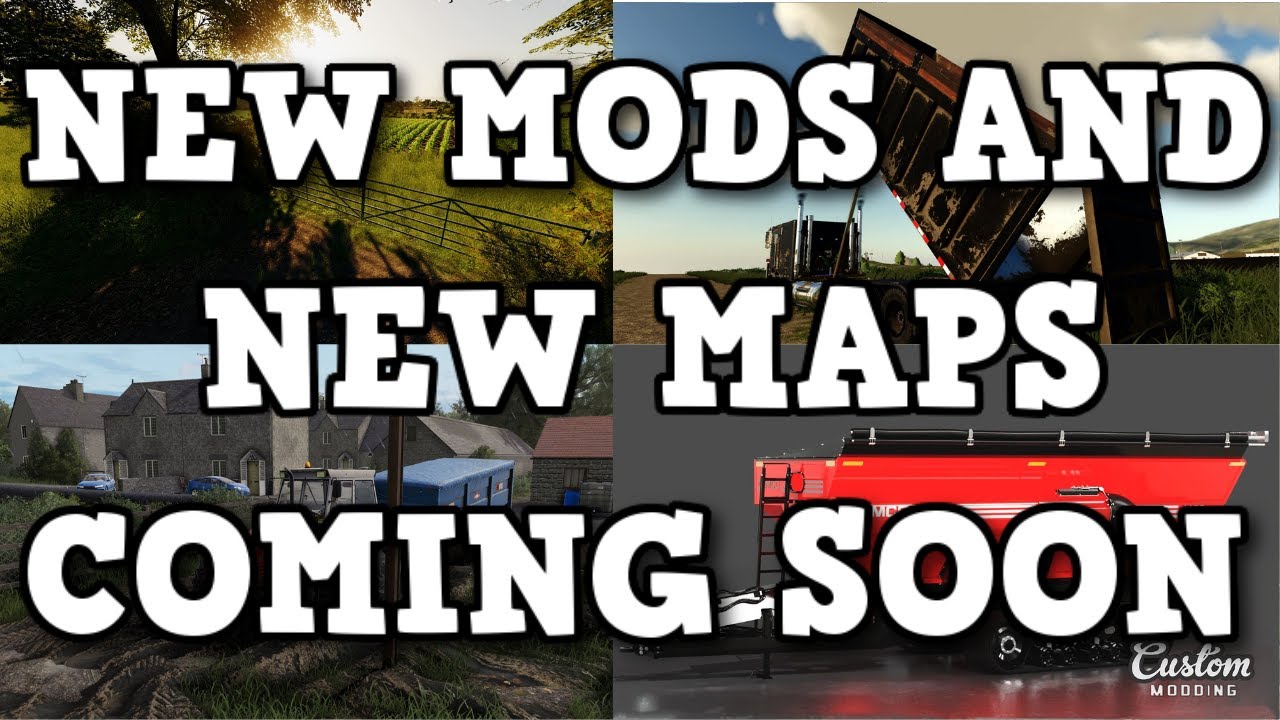 NEW MODS AND MAPS COMING SOON TO ALL PLATFORMS IN 2021 | Farming Simulator 19