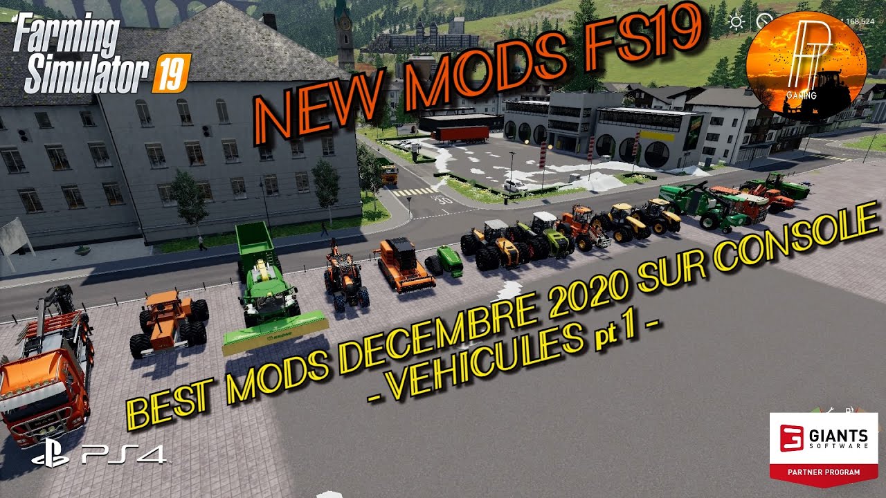 [NEW MODS FS19] BEST MODS DEC 2020 -VEHICULES PARTIE 1- SUR CONSOLE!!  [FARMING SIMULATOR] PS4 ??