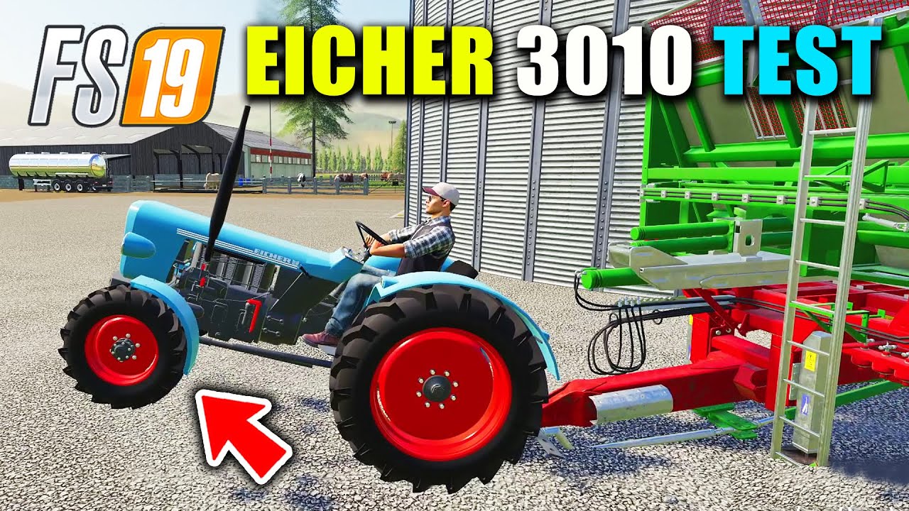 EICHER 3010 Tractor Test with Plows, Cultivator & Heavy Trailers!!! FS19 Eicher Tractors Mods EICHER 3010 Tractor Test with Plows, Cultivator & Heavy Trailers!!! FS19 Eicher Tractors Mods