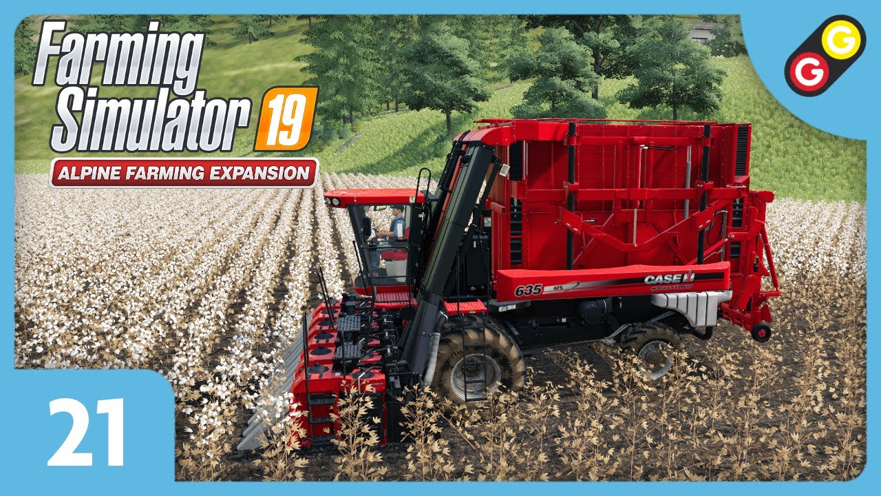 Farming Simulator 19 - Extension Alpine #21 On cultive du coton ! [FR]