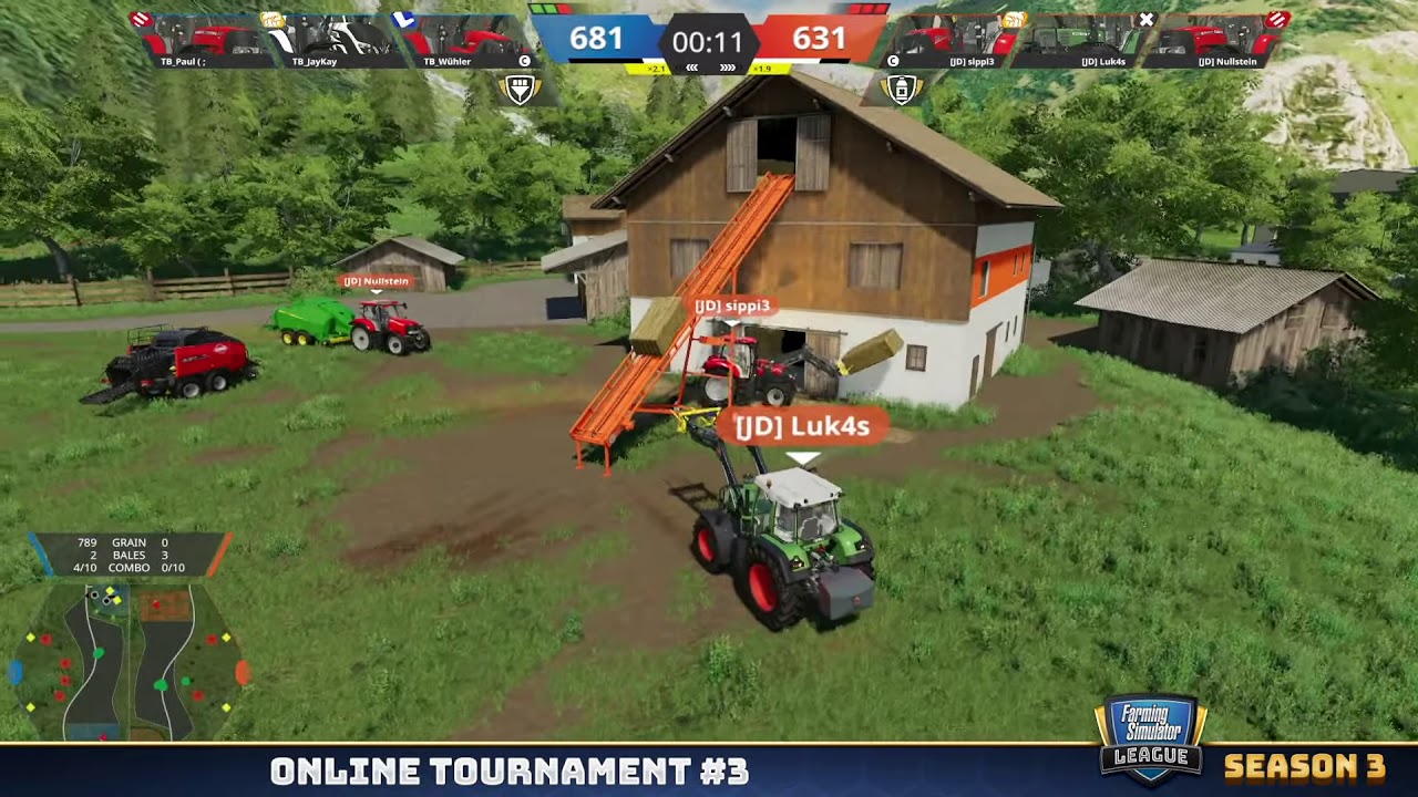 Farming Simulator 19 [PS4/XOne/PC] Farming Simulator League Best Of Online Tournament #3