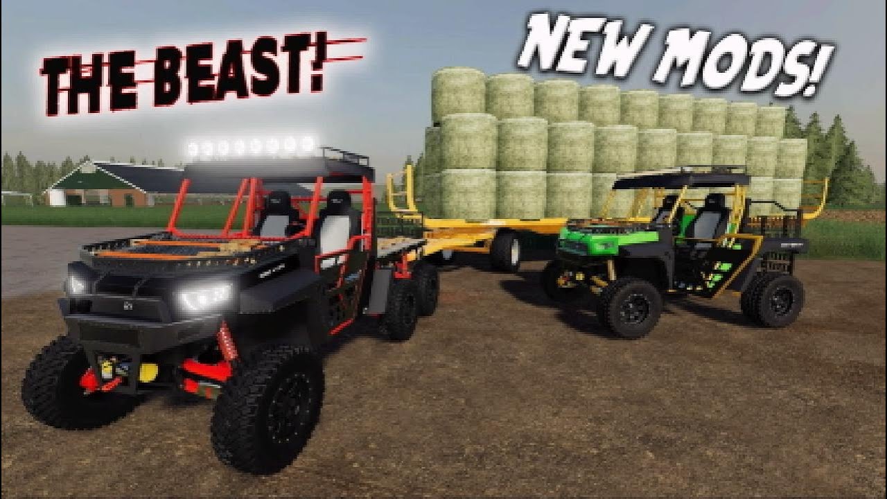 NEW MODS | THE BEAST and more! (Review) Farming Simulator 19 FS19 26th March 2021.
