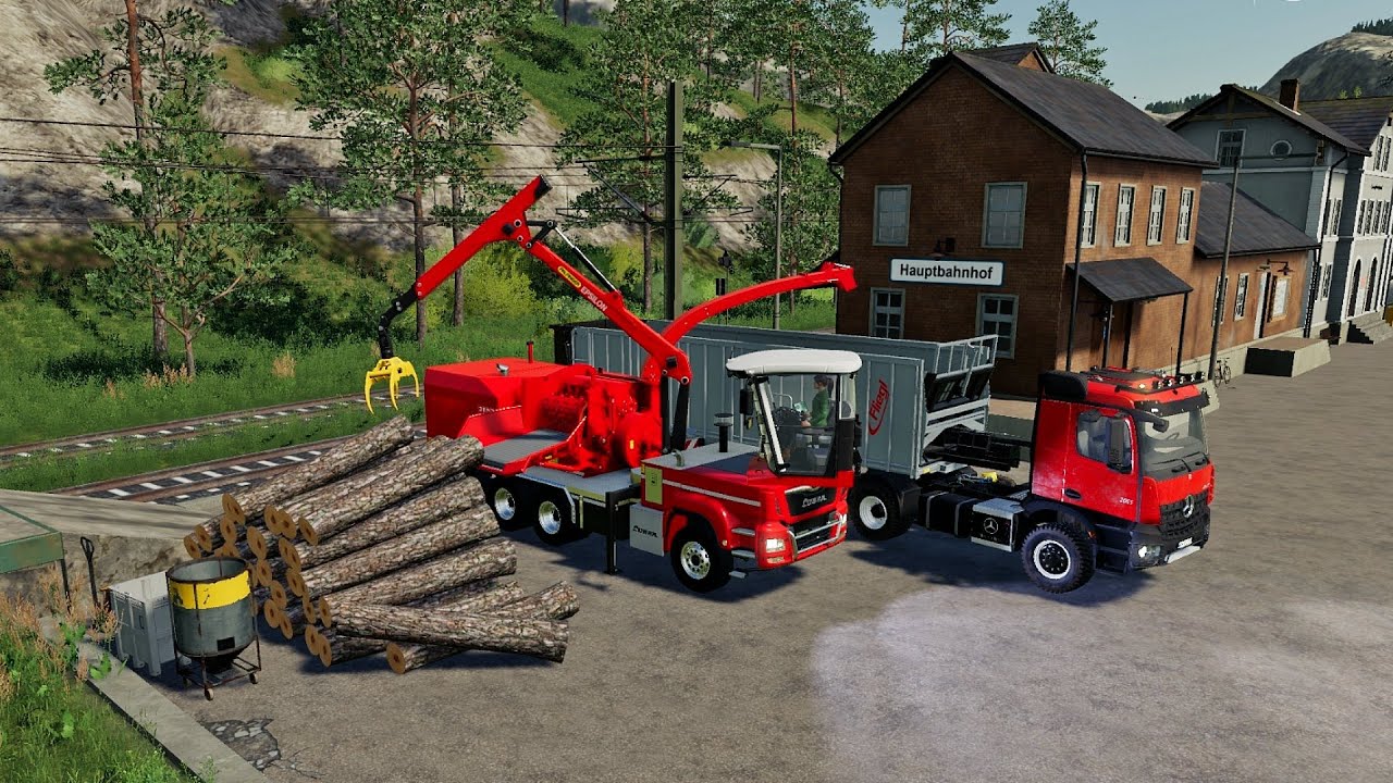 FS19 - Map Felsbrunn 385 - Forestry and Farming