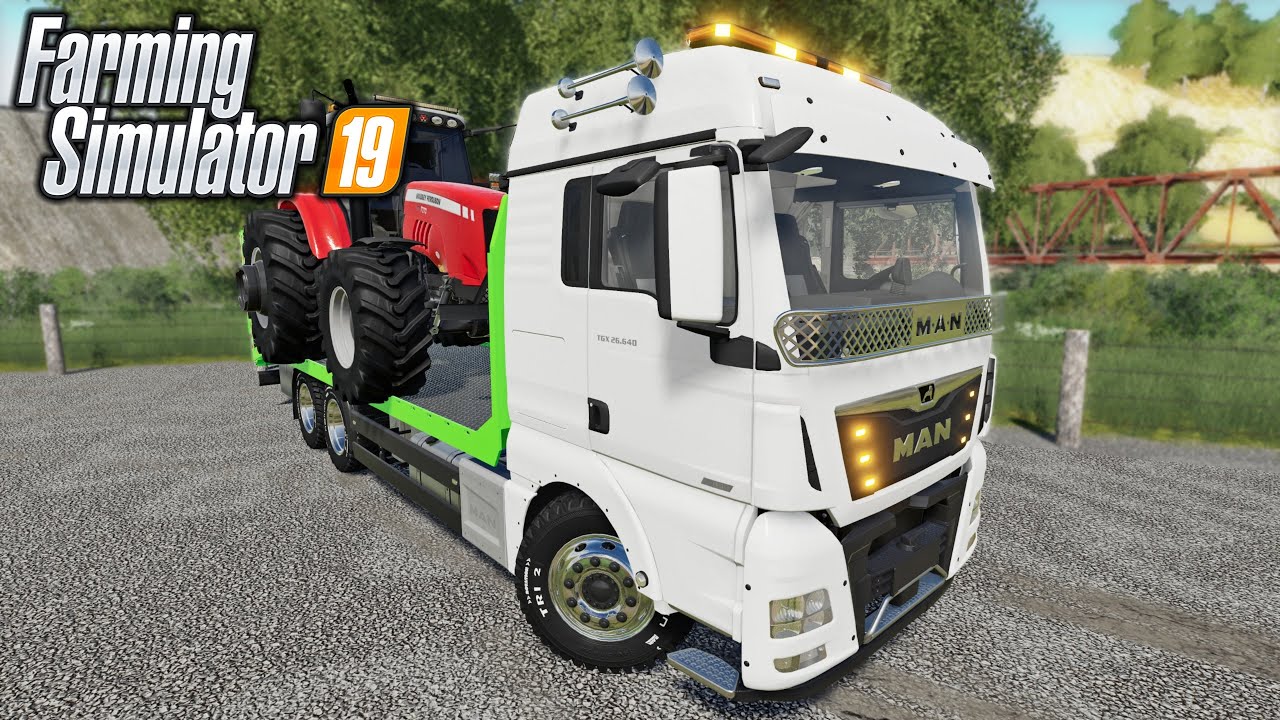 New Mods! MAN Vehicle Hauler, Chonky Tires, + Sleeper Cab! (17 Mods) | Farming Simulator 19
