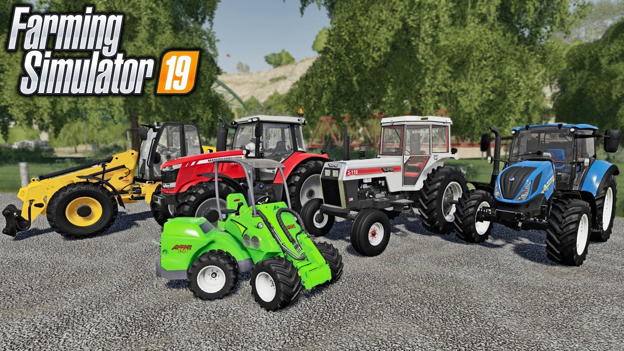 New Mods & Big Updates To Great Tractors! (20 Mods) | Farming Simulator 19