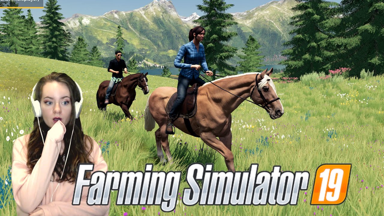 THE HARDEST I HAVE LAUGHED || Farming Simulator 19 Is The Best Horse Game