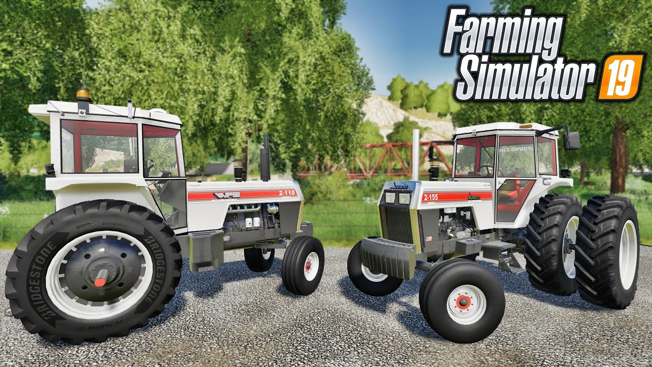 White Farm Equipment Field Boss! (by Julian F. Modding) | Farming Simulator 19