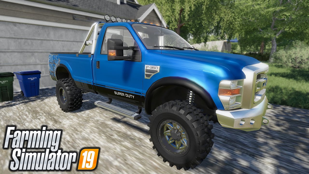 F350 First Look & Customization! (by Agro Tonho) | Farming Simulator 19