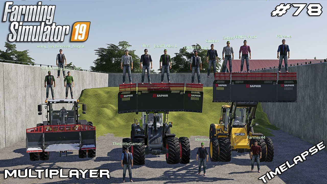 3.500.000 silage harvest in Netherland | Dutchcolony | Multiplayer Farming Simulator 19 | Episode 78