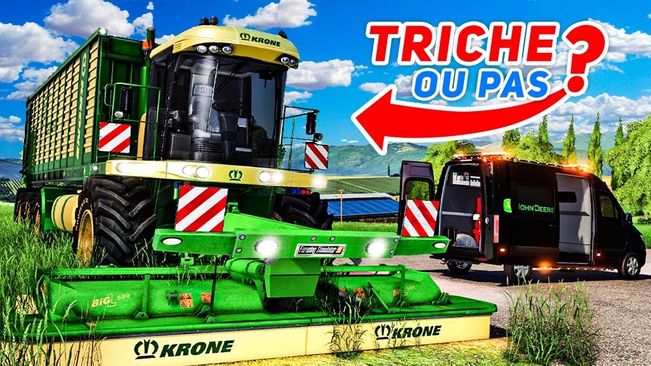 MACHINE CHEATÉE ? Camion John Deere ! (Farming Simulator 19)