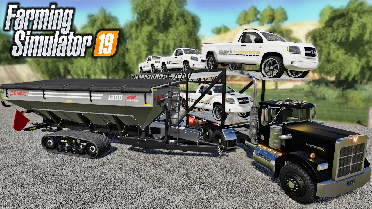 New Mods! Car Trailer, Demco 22, Chopped Straw! (20 Mods) | Farming Simulator 19
