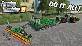 New Mods! Do EVERYTHING In One Pass! (14 Mods) | Farming Simulator 19