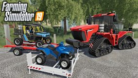 New Mods! Thunder Tractor, Quad Trailers, & More! (22 Mods) | Farming Simulator 19