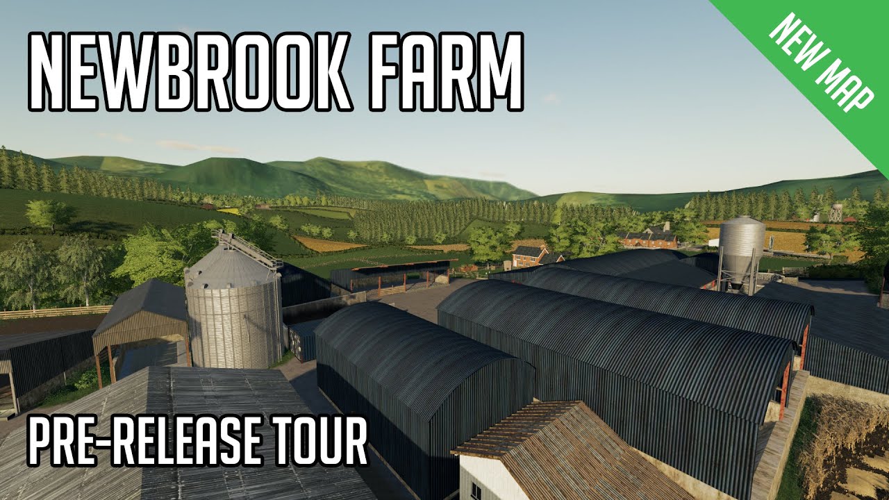Pre-Release look at Newbrook Farm from Peter716 - Map Tour - Farming Simulator 19
