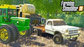 NEW CUMMINS GET'S STUCK DEEP IN MUD | (ROLEPLAY) FARMING SIMULATOR 2019