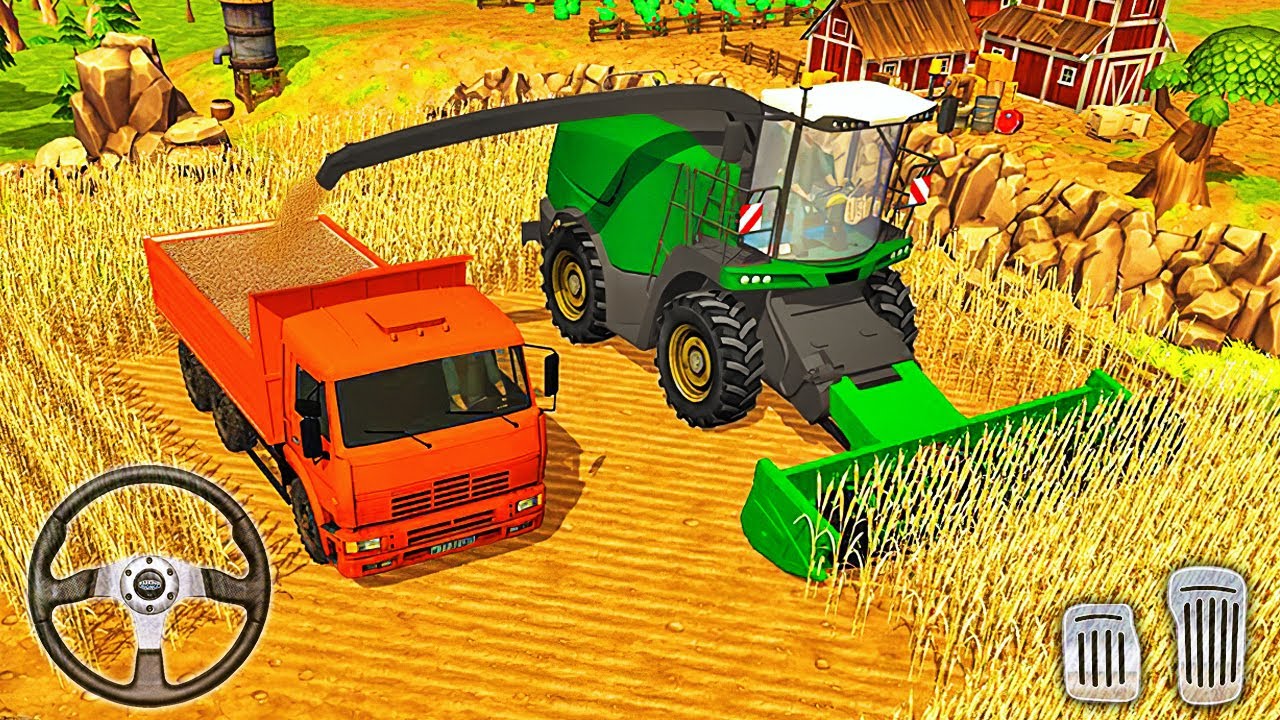 Real Tractor Farming Simulator 2021 - Farm Tractor Driving - Android Gameplay