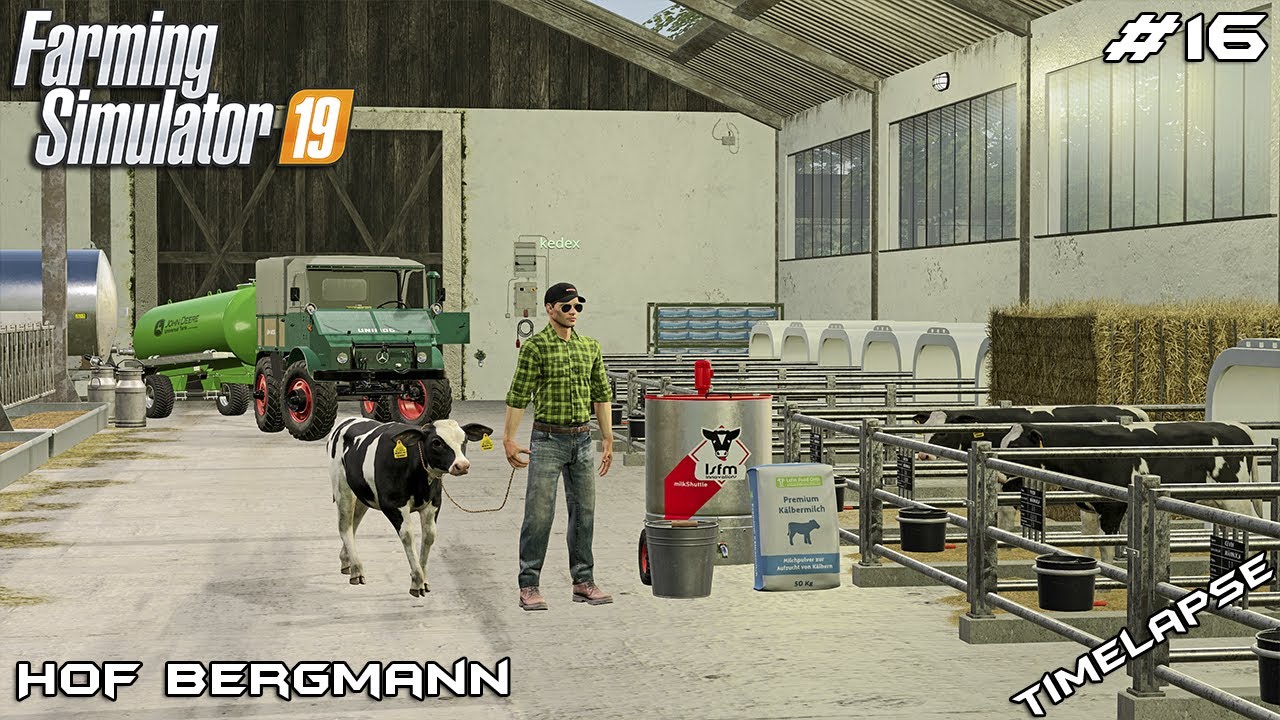 New CALF and upgrading TRACTORS with @kedex | Hof Bergmann | Farming Simulator 19 | Episode 16