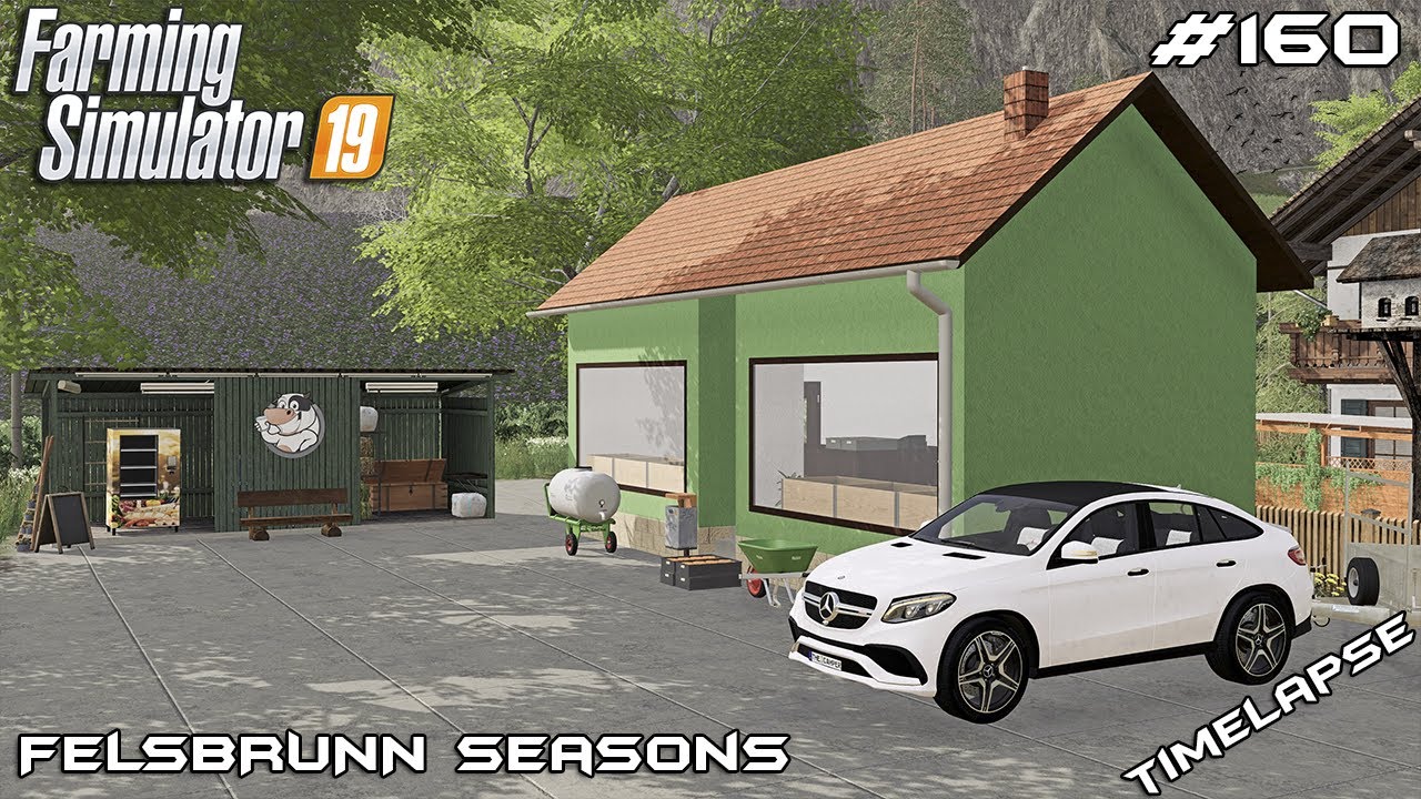 Building FARM SHOP & MARKETING | Animals on Felsbrunn Seasons | Farming Simulator 19 | Episode 160