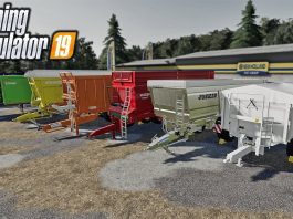 New Mods! Custom Trailers, American Shed, + Wosnice! (4 Mods) | Farming Simulator 19